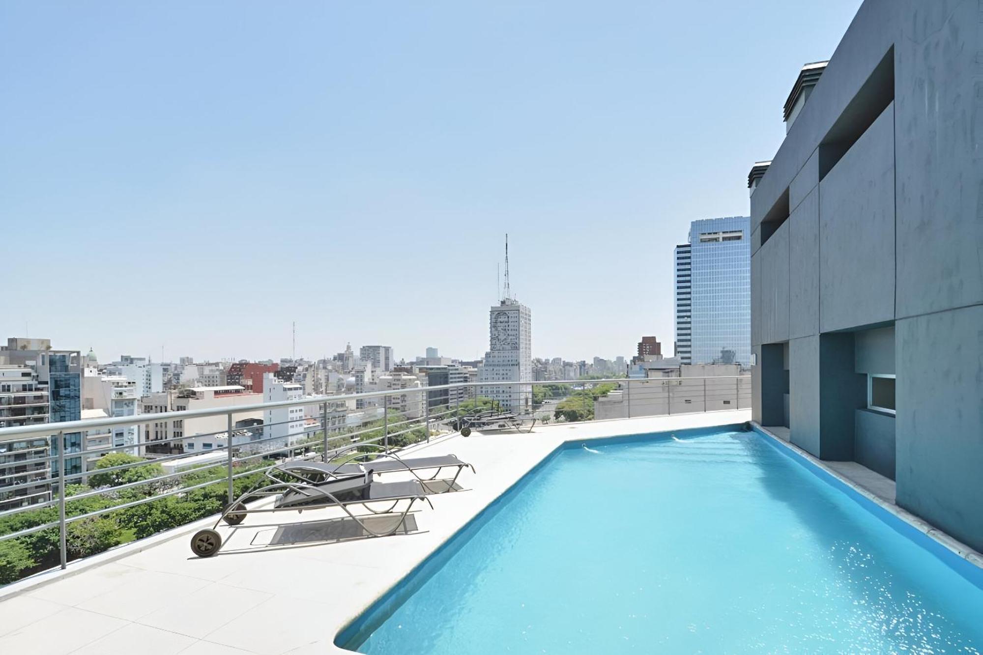 Apart 1013 Con Piscina Gimnasio Laundry Y Seguridad 24 Hs Buenos Aires Bagian luar foto